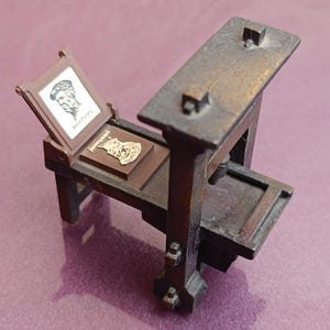 1980s Playme Pencil Sharpener, Printing Press Sharpener, Pencil Sharpener, Vintage Pencil Sharpener, Collectible Stationery, Printing Press