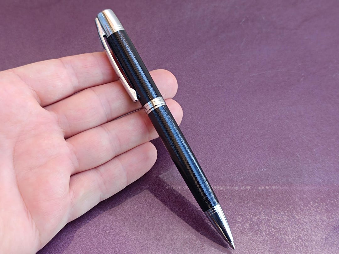Vintage Black Ballpoint Pen Classic Retro Writing Pen - Etsy
