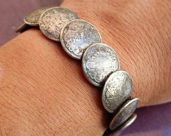 UNO de 50 Silver Plated Bracelet, UNO de 50 Bracelet, Silver Plated Jewelry, Bracelet With Charms, Vintage Silver Plated Bracelet, UNO de 50