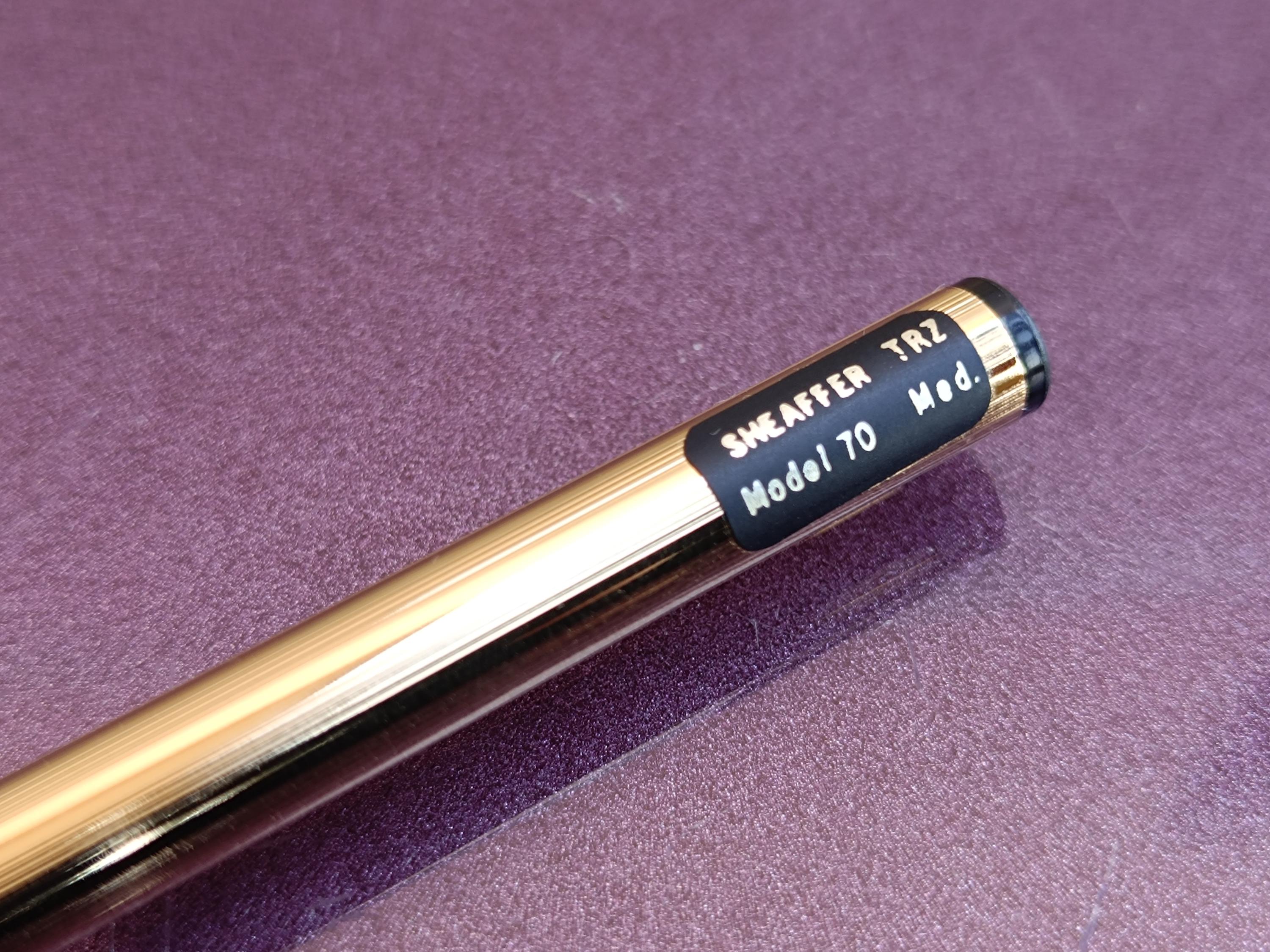 1980年代 SHEAFFER TRZ ゴールド電着モデル 70 ボールペン