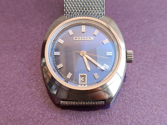 1980 Citizen Automatic Watch, Mechanical Watch, Vintage Mens Watch, Collectible Watch, Original Citizen Watch, Retro Mechanical Watch, Japan - Etsy 1980 Citizen Automatic Watch, Mechanical Watch, Vintage Mens Watch, Collectible Watch, Original Citizen Watch, Retro Mechanical Watch, Japan - Etsy