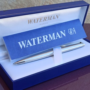 Waterman Ballpoint Pen, Vintage Ballpoint Pen, Retro Ballpoint Pen, Antique Ballpoint Pen, French Certificated Ballpoint Pen