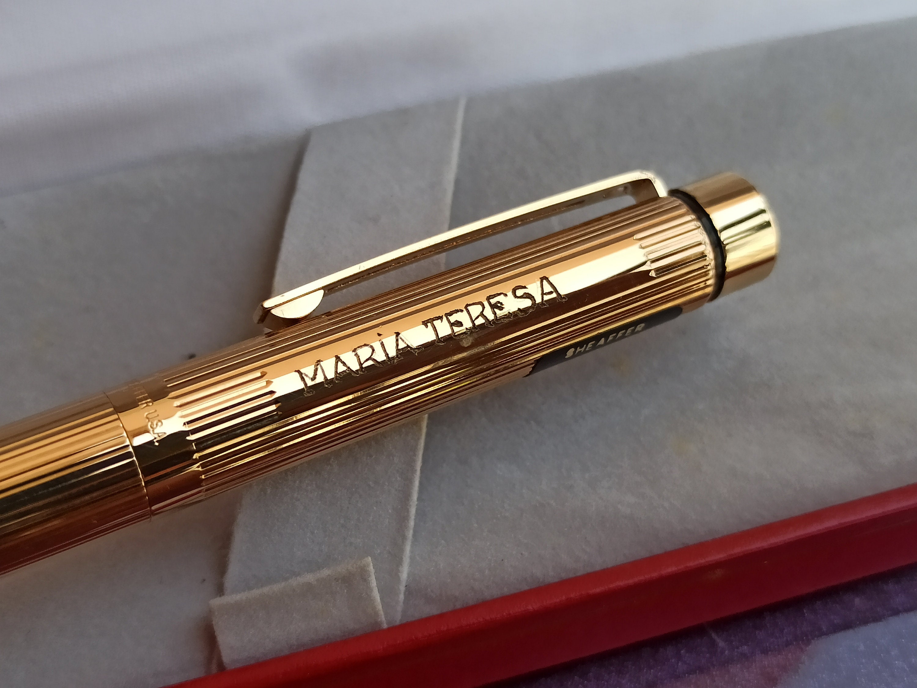 シェーファー 14K ゴールドペン先、ゴールドフィル万年筆、585 シェーファー 14K ゴールドペン先、ゴールドフィル万年筆、585