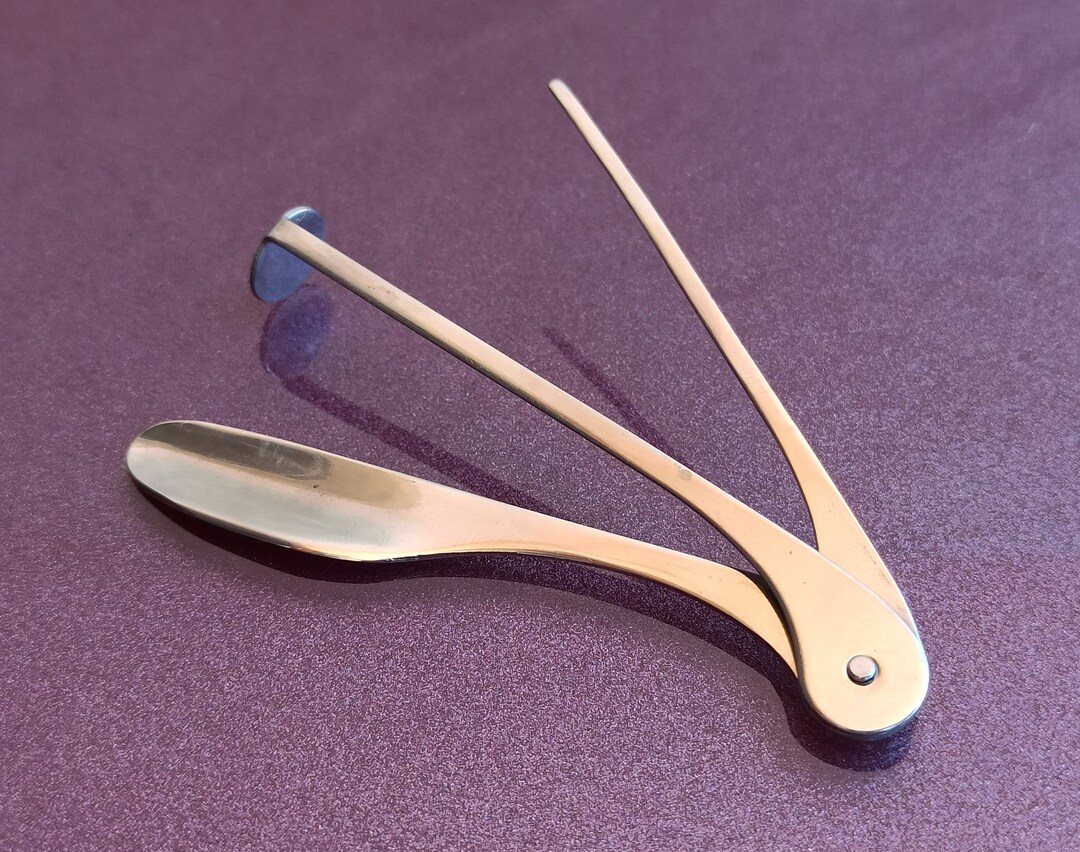 Vintage Pipe Tamper, Pipe Tool, Antique Metal Tamper, Antique Tiny