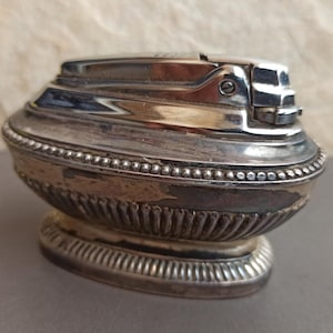 Ronson Desktop Lighter, RONSON Lighter, England Lighter, Original Vintage Lighter, 1970 Old Lighter, Lighter, Antique Gas Lighter