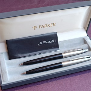 Parker balpen en potlood, vintage balpen, vintage balpen, oude balpen, pencollectie, VS en Engeland