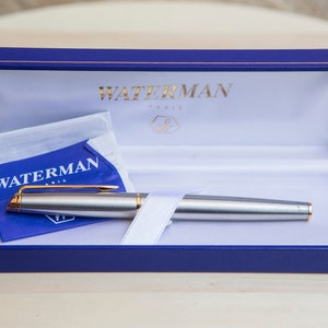 Waterman Fountain Pen, Vintage Fountain Pen, Retro Fountain Pen, Antique Fountain Pen, French Certificated Fountain Pen, Ideal Condition