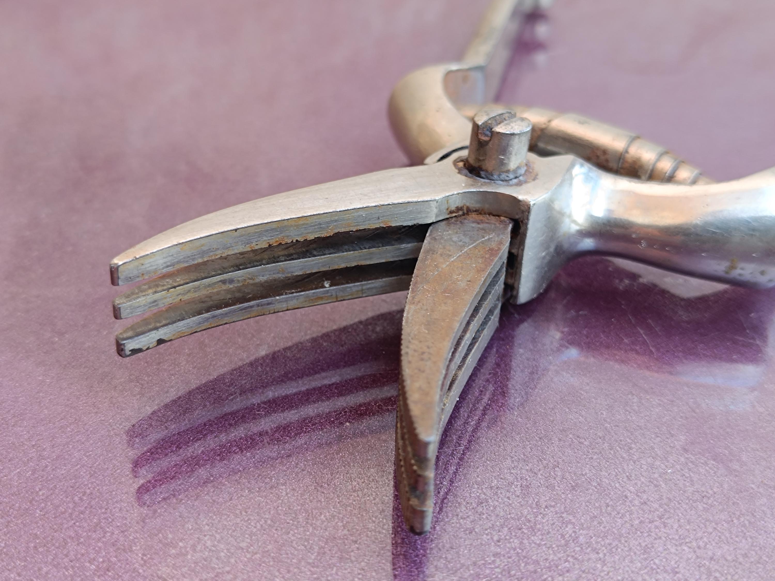 1960s Manual Metal Meat Chewer, Vintage Chewer Meat Chewer, Retro