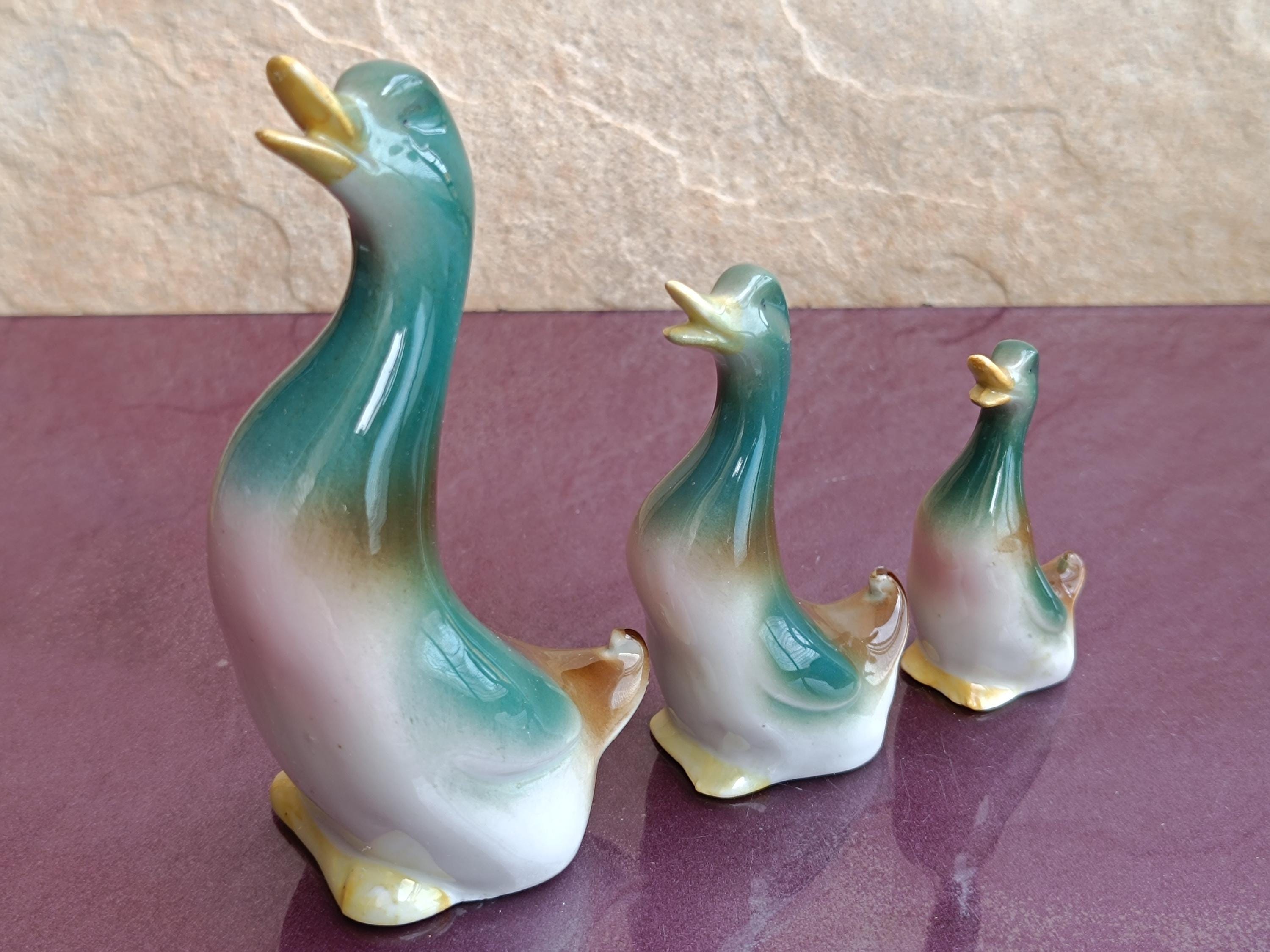 Ducks Collection 1980s Porcelain Ducks, Duck Collection, Hand Crafted Duck, Hand Painted ...