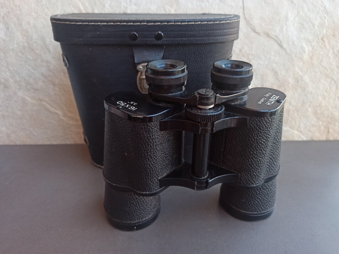 Vintage ZENITH Binoculars Fully Coated 16x50mm, Display Bird Watching