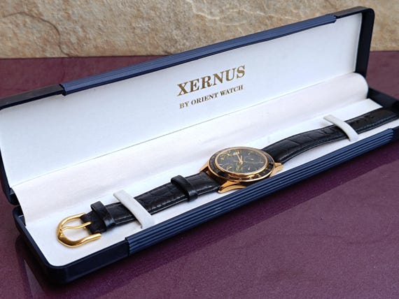 1990s XERNUS by ORIENT Quartz Watch, Vintage Quartz Watch
