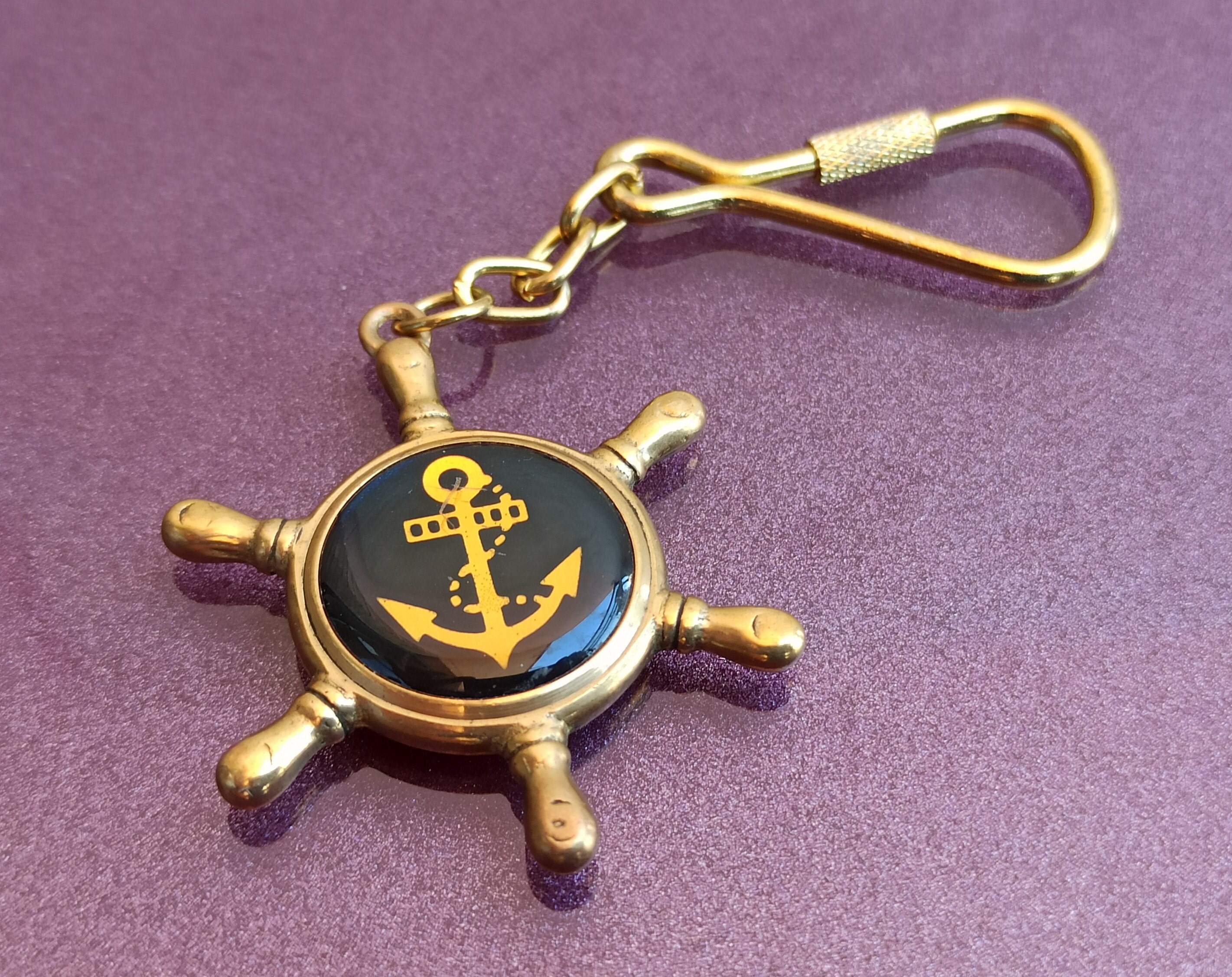 Favors Keychain Suppliers Anchor Keychain Bulk Vintage Steering