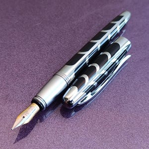 Füllfederhalter, Retro-Füllfederhalter, Vintage-Füllfederhalter, Füllfederhalter, antiker Stift, Iridiumspitze, Metallfüllfederhalter
