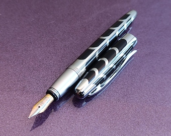 Fountain Pen, Retro Fountain Pen, Vintage Fountain Pen, Fountain Pen, Antique Pen, Iridium Point, Metal Fountain Pen