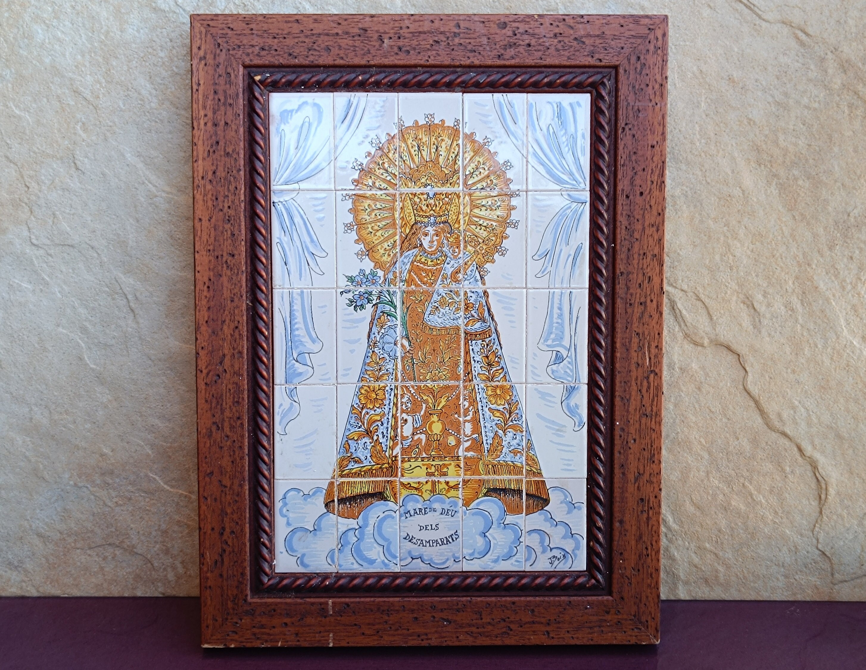 Imagen Virgen de los Desamparados, Image Virgin of the Helpless, Virgen de los Desamparados, Religious Ntra Sra Los Desamparados, Valencia