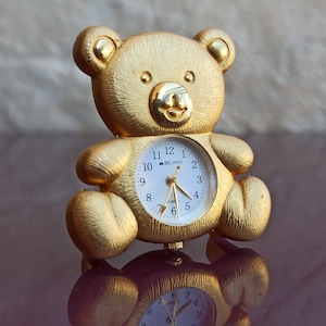BELAMI Quartz Bronze Watch, Small Table Clock, Bronze Japan Watch, Antique Watch, Vintage Table Clock, Super Select Watch, Old Watch