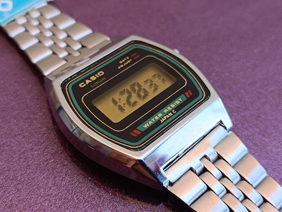 CASIO digitaal horloge quartz polshorloge Casio horloge retro horloge vintage horloge quartz herenhorloge digitaal horloge Japan Etsy Nederland