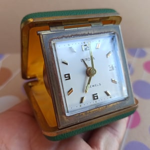 Antique EUROPA Alarm Clock With Mechanical Mechanism, Vintage Alarm Clock, Old Mechanical Watch, Retro Mechanical Clock, Germany