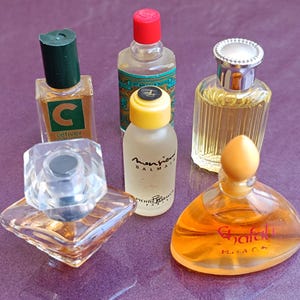 Set Of 6 Perfumes Mini, Perfume Miniatura, Miniatura Splash, Perfume, Toilet Water Different Manufacturers, Perfumes Set