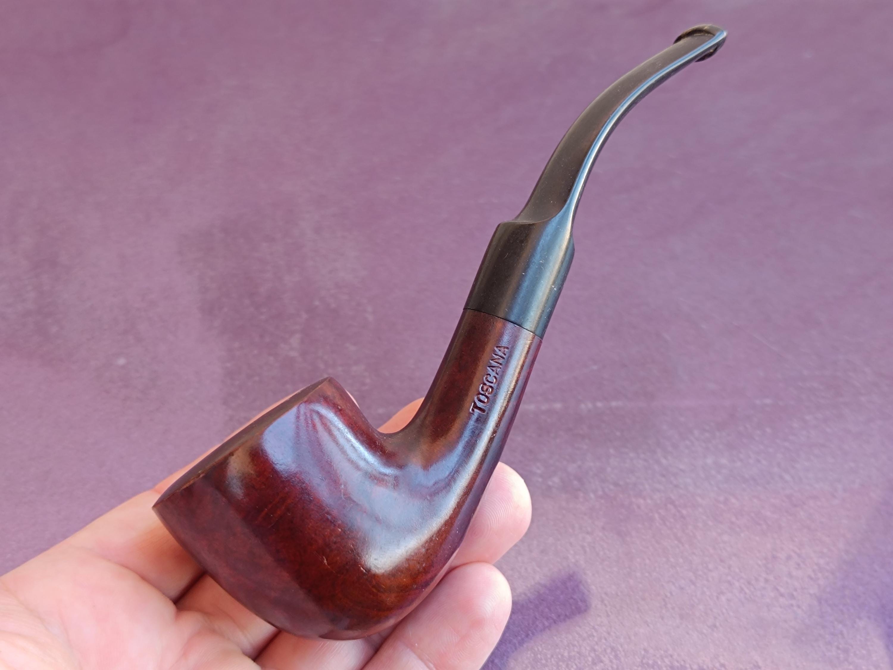 tobacco toscana TOSCANA Smoking Pipe, Vintage Tobacco Pipe, Antique Briar Pipe, Used Briar  Pipe, Briare Tobacco Pipe, Billiard Pipe, TOSCANA Pipe, Italy