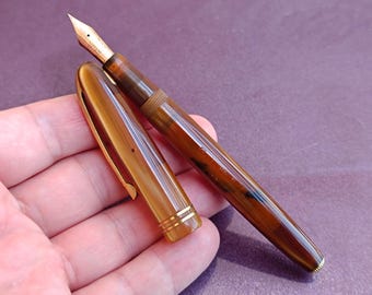 14K Gold Nib Regia Super Fountain Pen, 585 Gold Nib, Vintage Fountain Pen, Retro Fountain Pen, Antique Fountain Pen, Spain