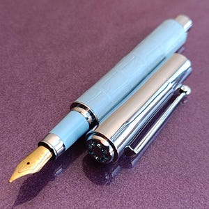 Penna stilografica VACCARO, penna stilografica riempita d'oro, penna stilografica vintage, penna stilografica, penna vintage, punta in iridio, penna stilografica tedesca