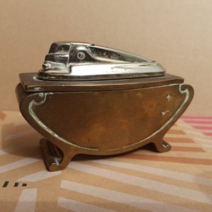 Ronson Desktop Lighter, RONSON Lighter, France Lighter, Original Vintage Lighter, 1970 Old Lighter, Lighter, Antique Gas Lighter