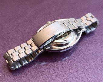 1980年代 ORIENT 21 Jewels 自動巻き時計、ヴィンテージ機械式時計