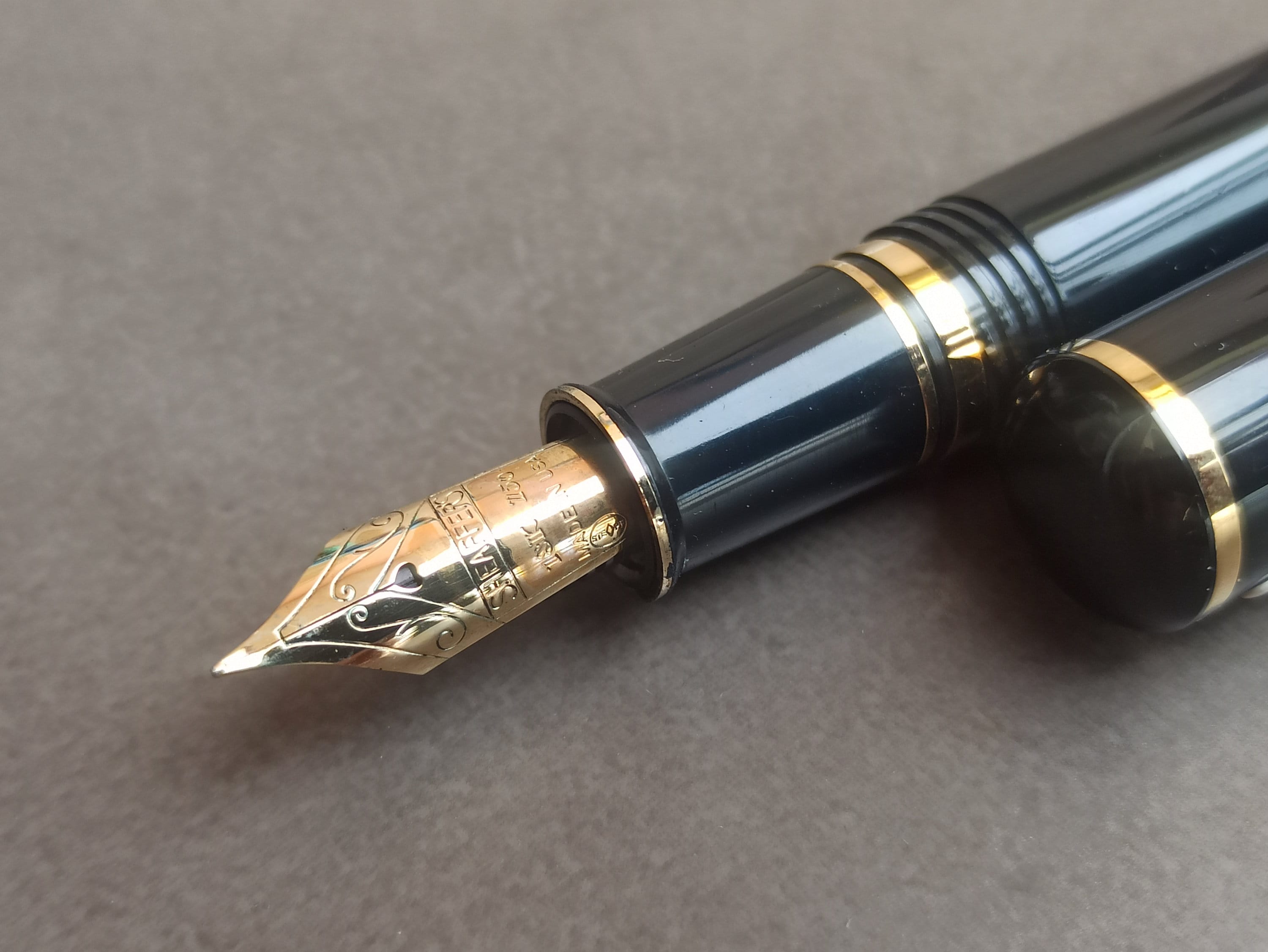 18K ゴールドペン先 SHEAFFER 万年筆、750 ゴールドペン先