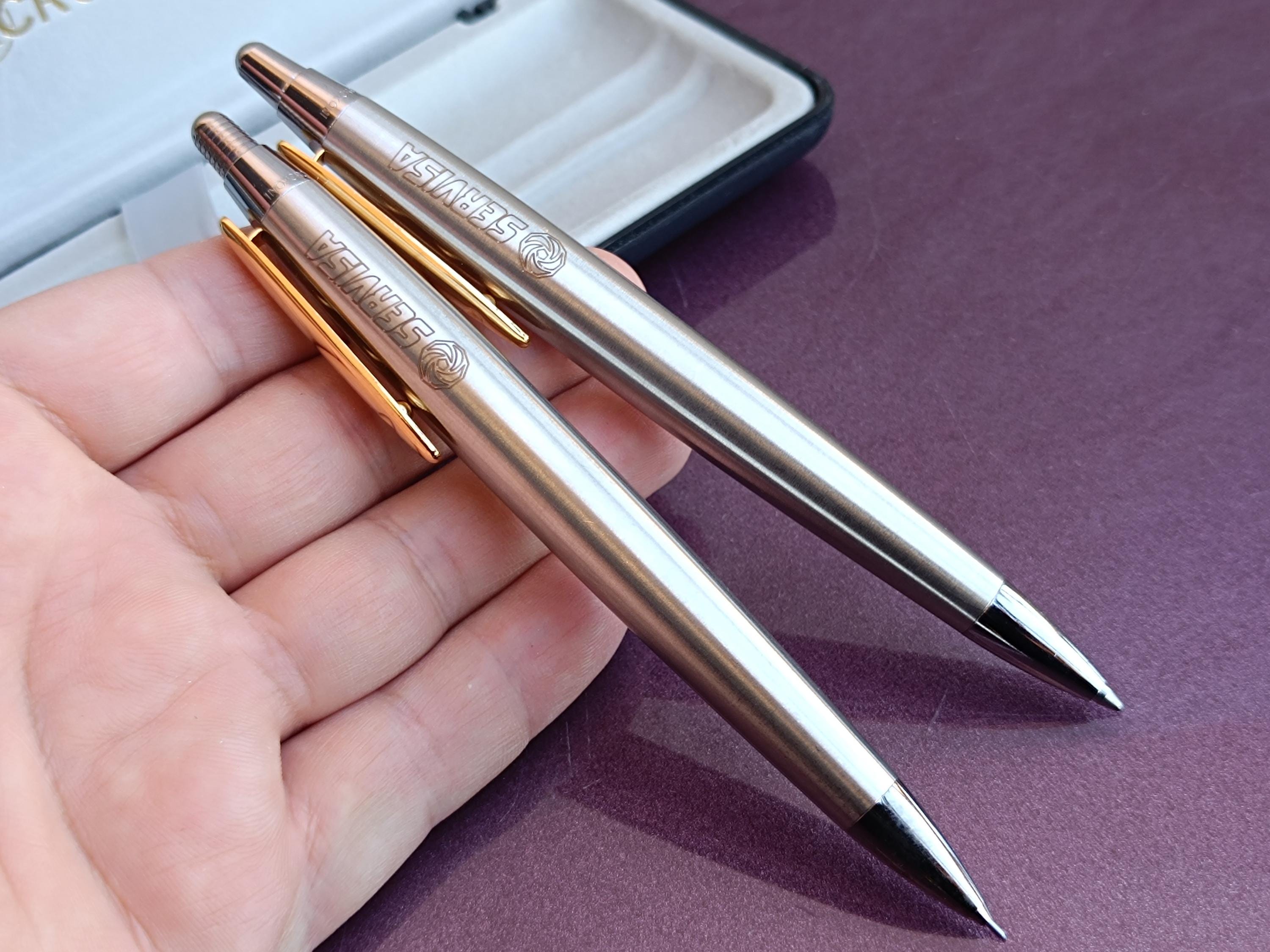INOXCROM ステンレスボールペン 本体 INOXCROM Servisa ボールペンと鉛筆、ボールペン、シャープペンシル
