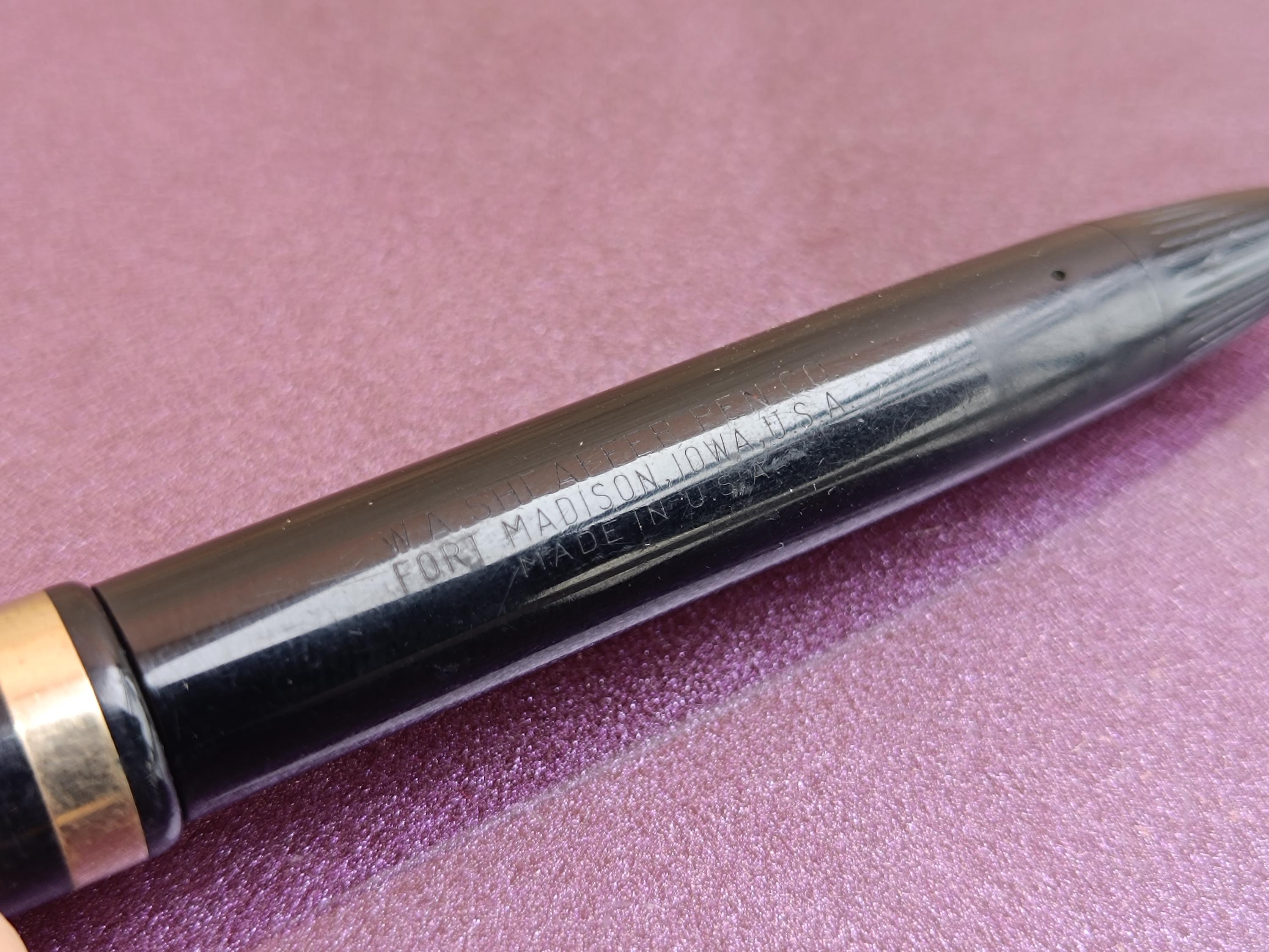 14K Gold Nib Sheaffer Fountain Pen, 585 Gold Nib, Vintage Fountain