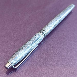 Füllfederhalter, Retro-Füllfederhalter, Vintage-Füllfederhalter, Füllfederhalter, antiker Stift, Iridiumspitze, Metallfüllfederhalter, Tintenstift, alter Tintenstift