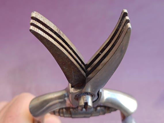 1960s Manual Metal Meat Chewer, Vintage Chewer Meat Chewer, Retro