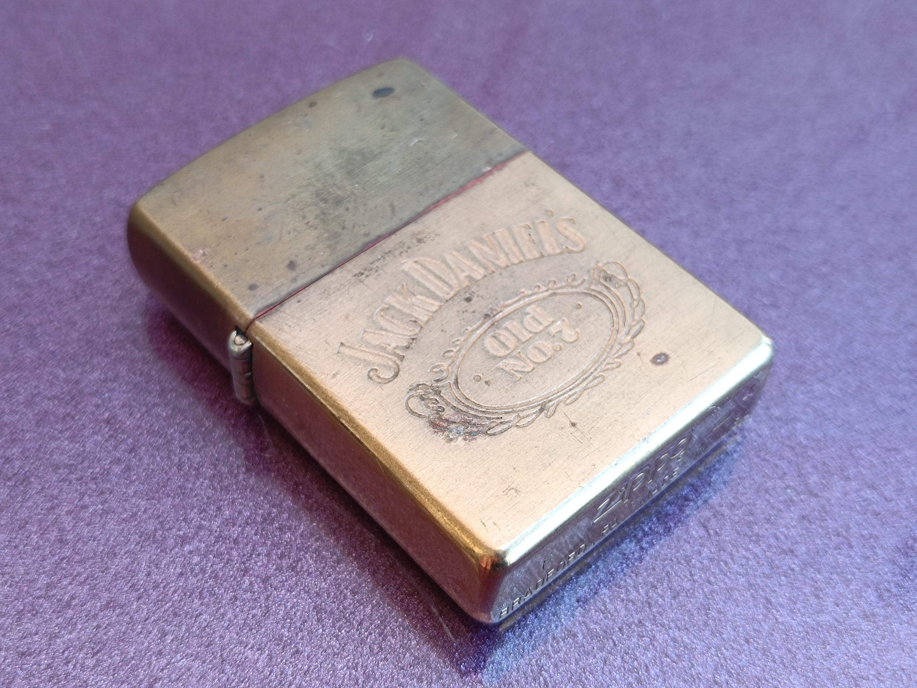 1962's NAPA・VINTAGE ・ZIPPO Vintage 1962 Zippo Lighter Galion Rollers and Graders Miles