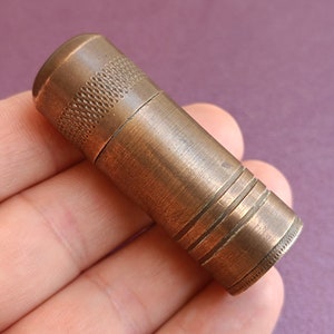 1950 Petrol Lighter, Brass Liquid Lighter, Military Gift, Art Lighter, Collectible Lighter, Metal Petrol Lighter, Vintage Lighter