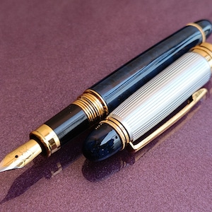 Vintage Füllfederhalter, Tintenstift, Gold gefüllter Füllfederhalter, Retro-Füllfederhalter, Füllfederhalter, antiker Stift, Tintenstift, Iridium-Punkt-Füllfederhalter