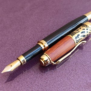 Penna stilografica vintage, regalo vintage, penna stilografica Iridium Point Germany, penna stilografica, penna antica, vecchia penna stilografica, penna a inchiostro riempita d'oro