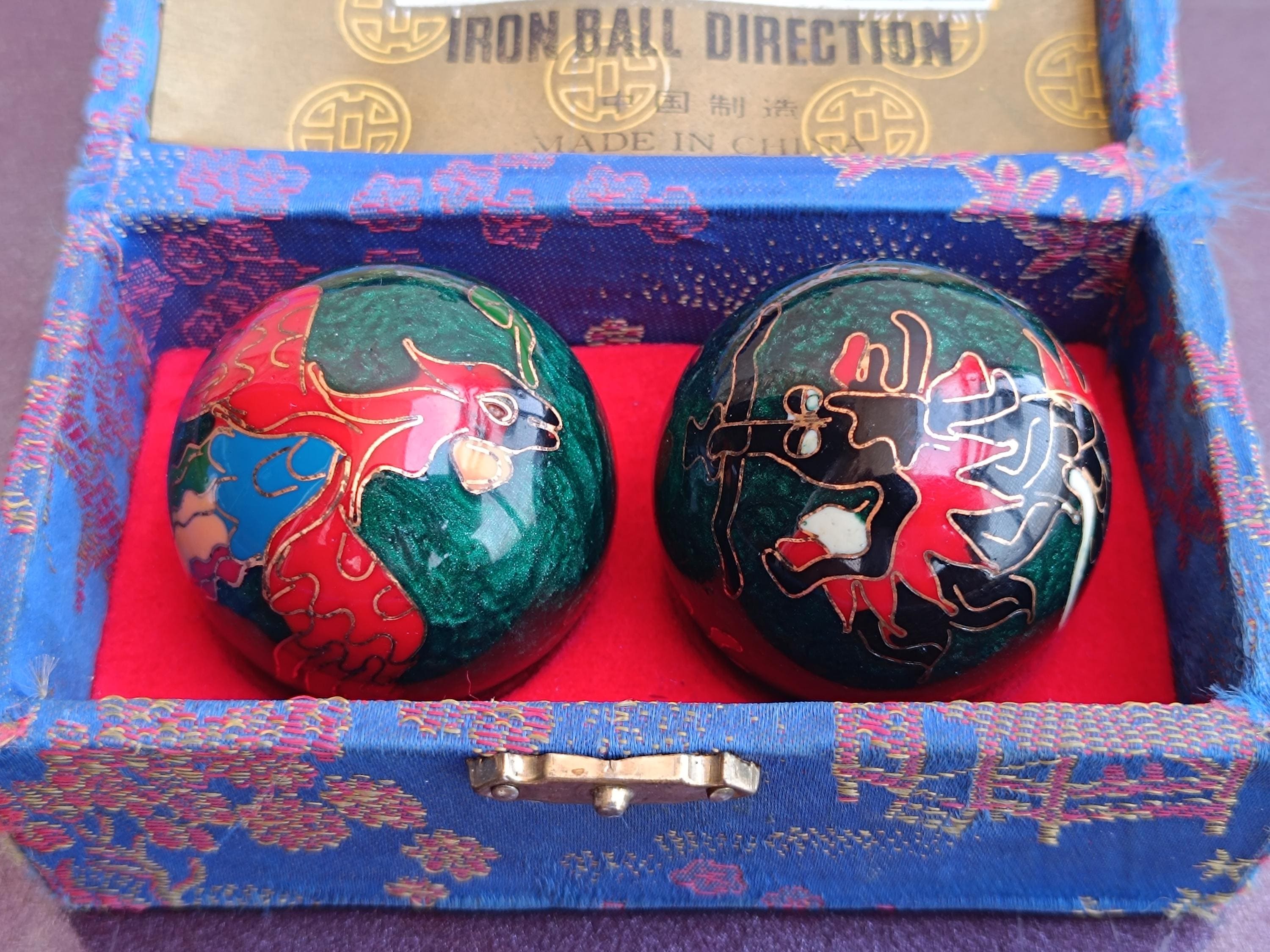 Vintage Chinese Baoding Stress Balls - Etsy