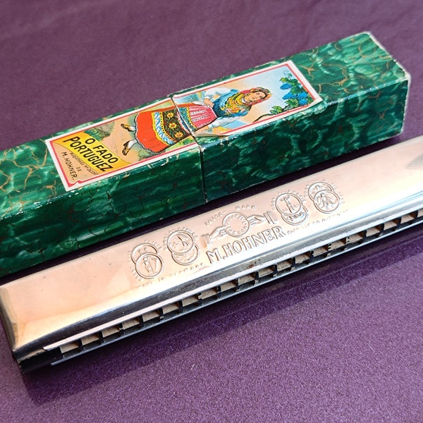 Antique Hohner Harmonica Etsy