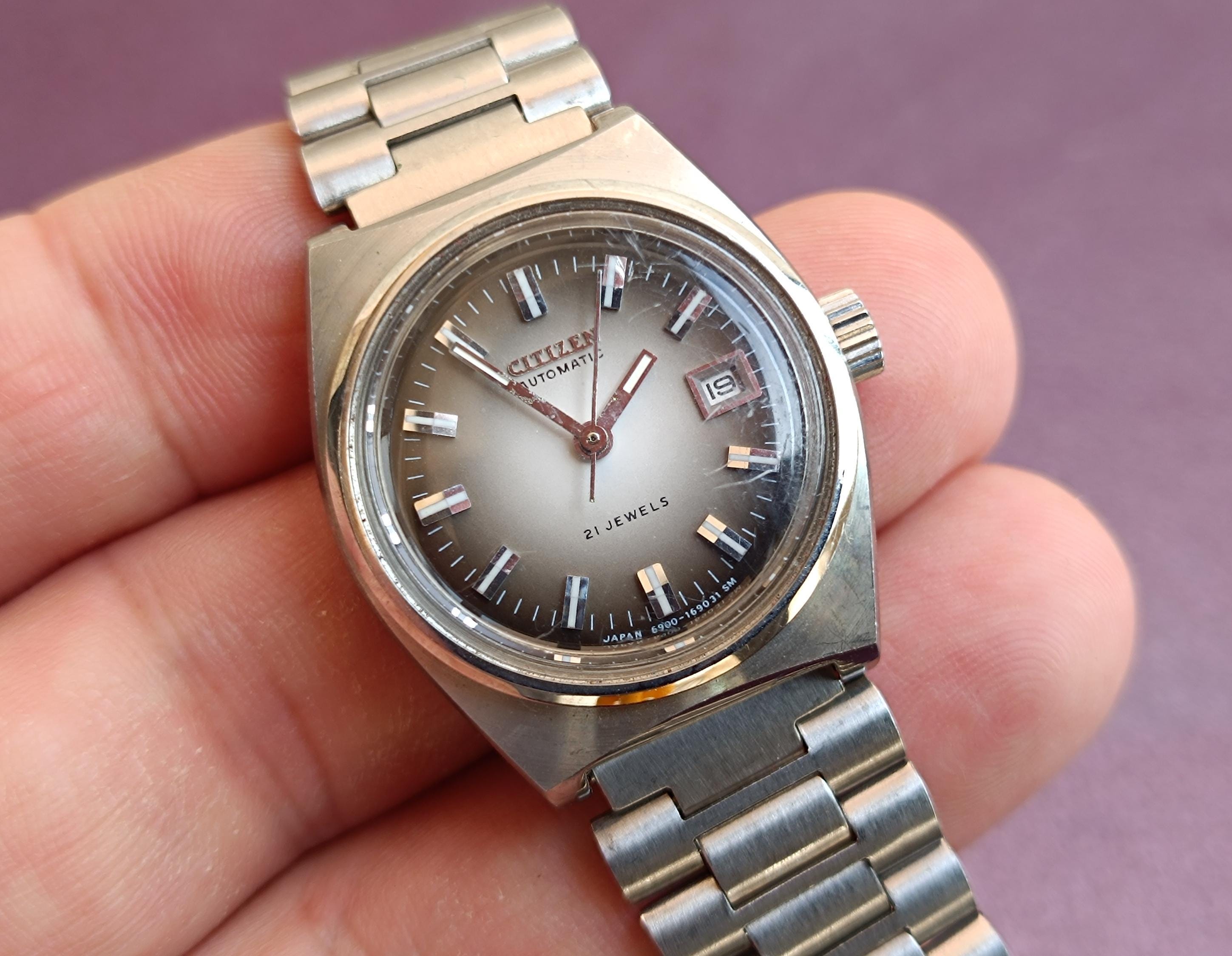Vintage Japan CITIZEN 21 Jewels Automatic Men's Watch | eBay