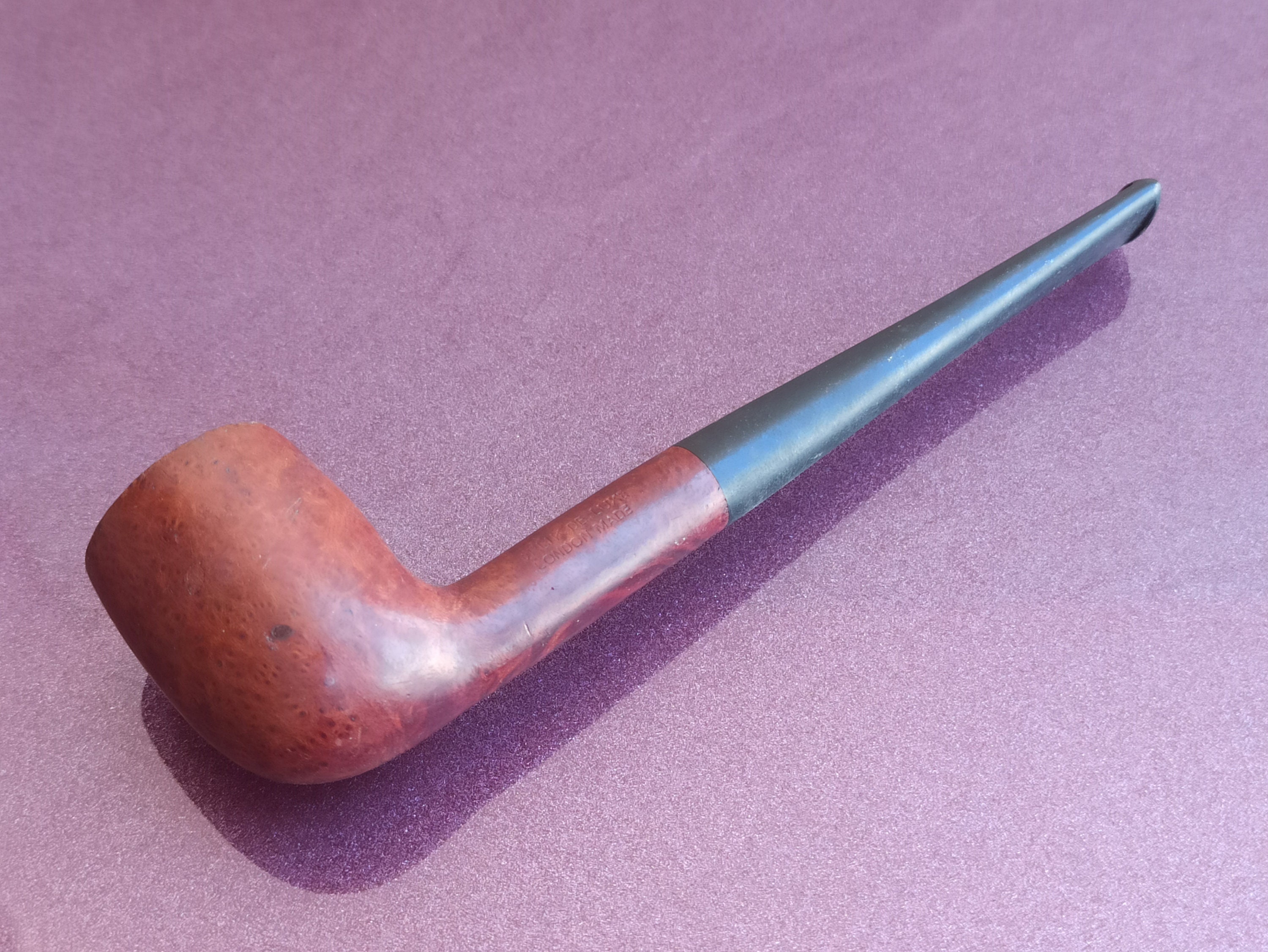 Golding OLD BRIAR ビンテージ ブライヤーパイプ 蓋付き ORLIK de LUXE ロンドン製 喫煙パイプ イギリス製 ビンテージ
