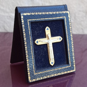 Icona argento tascabile INRI, carta d'identità cattolica, JHS, icona di Gesù Cristo, icona di San Jose, San Giuseppe, icona religiosa, Gesù Cristo