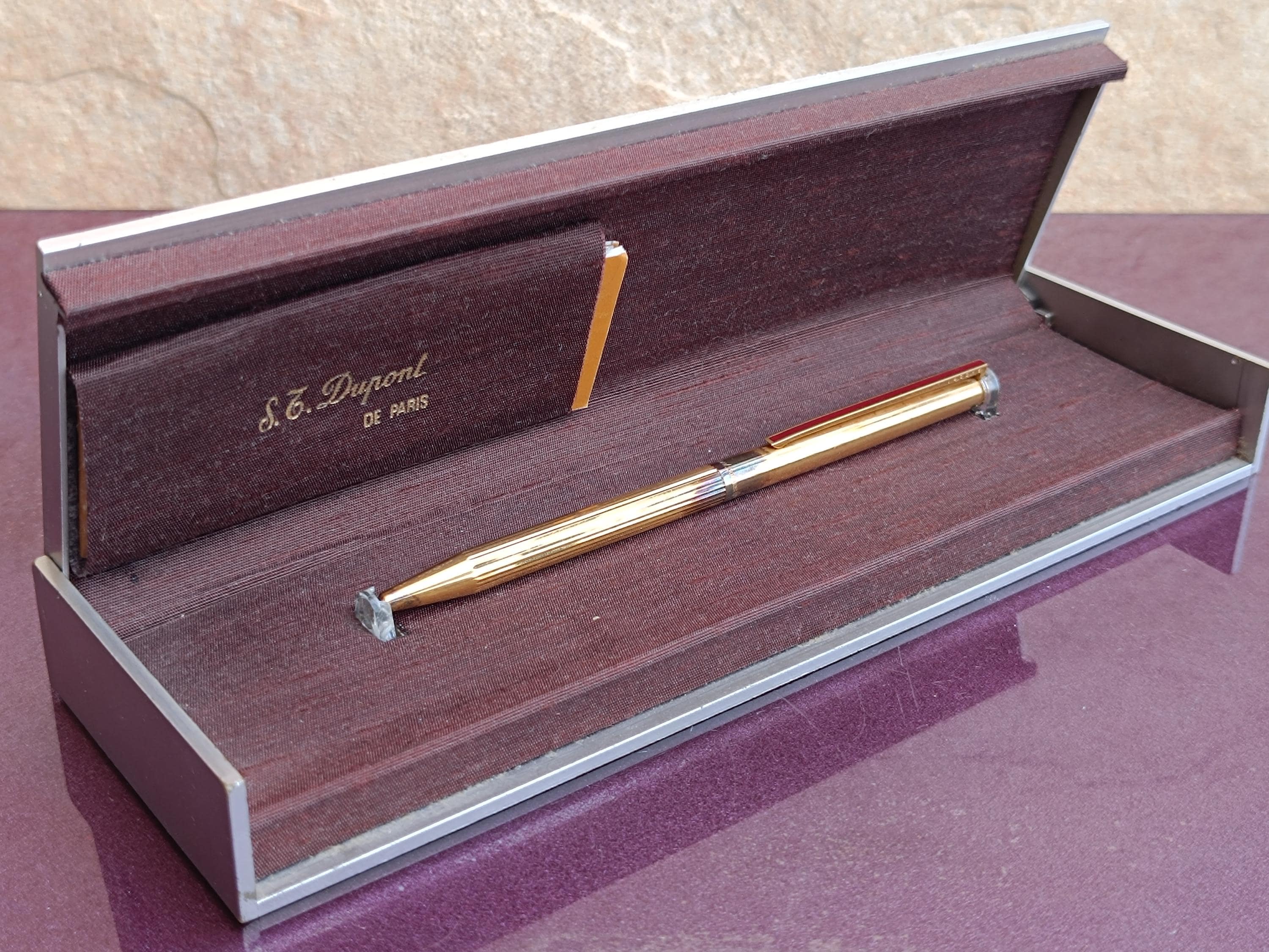 925シルバー S.T. Dupont ボールペン オリジナルボックス入り