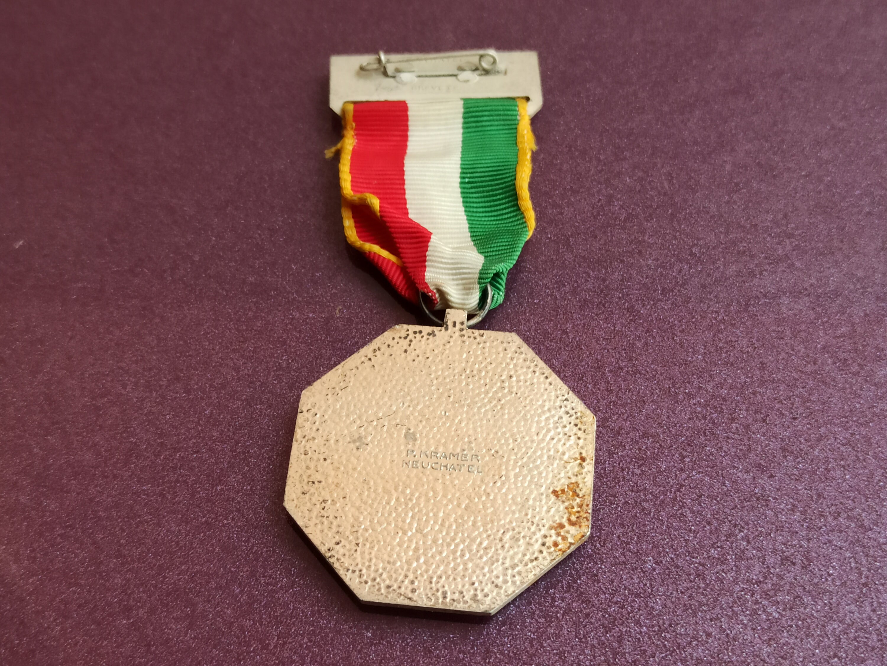 1977 Marche De Vallorbe London Medal, Paul Kramer Neuchatel, Swiss