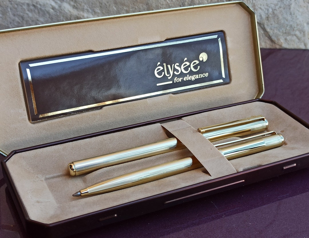 Rare Elysee Gold Filled Germany Pens Vintage Fountain Pen Etsy UK