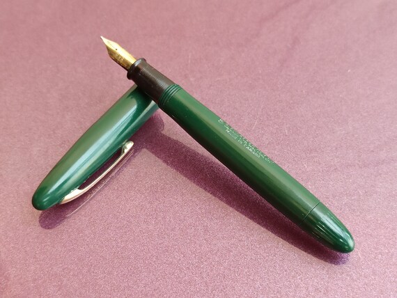 14K Gold Nib Sheaffer Fountain Pen, 585 Gold Nib, Vintage Fountain