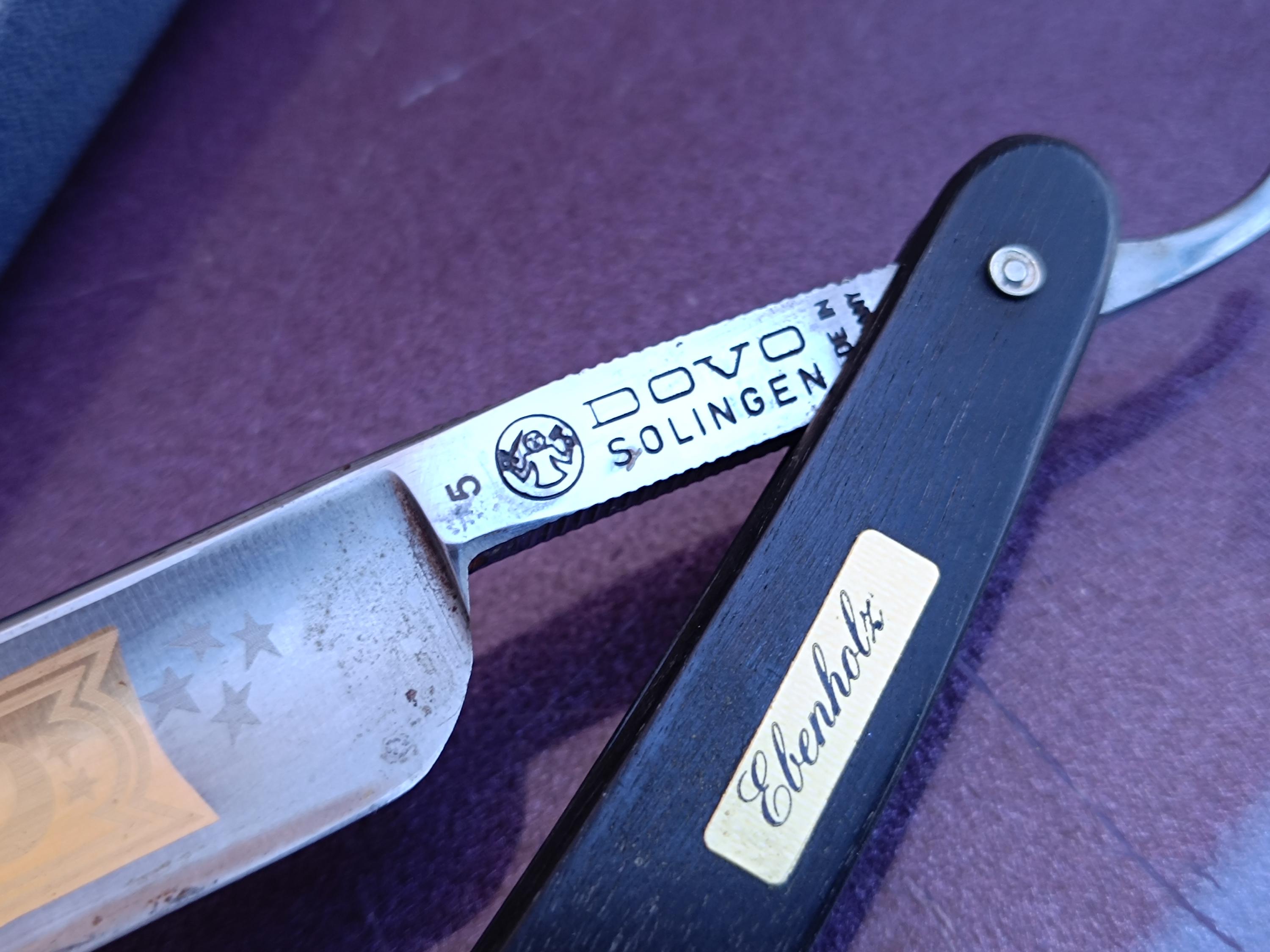 Dovo Astral Solingen バーバーハンドカミソリ、ヴィンテージ