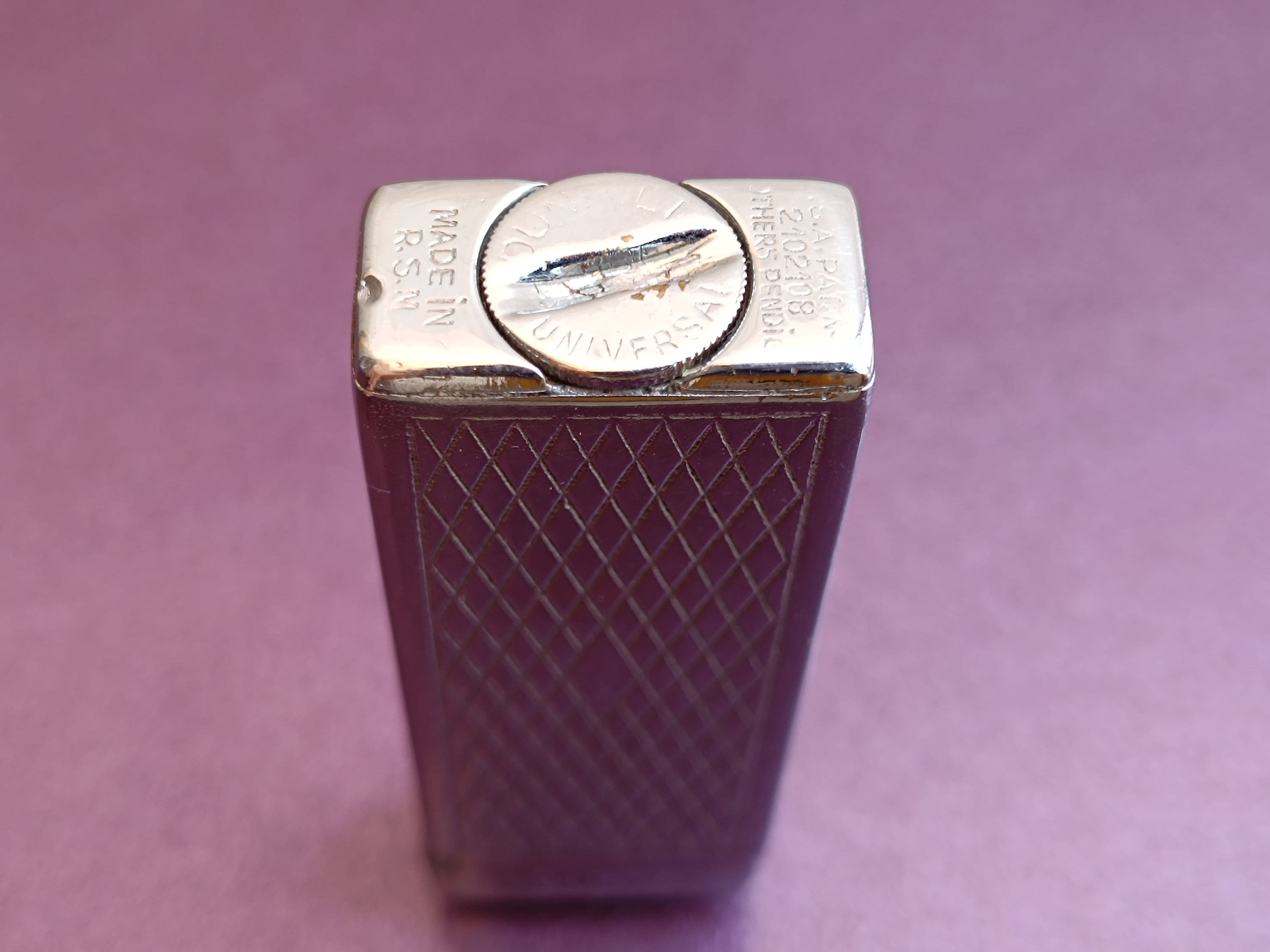 Dunhill Petrol Lighter Universal, Antique Lighter, Metal Lighter