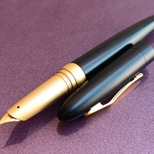 Penna stilografica VACCARO, penna stilografica riempita d'oro, penna stilografica vintage, penna stilografica, penna antica, punto iridio, penna stilografica tedesca