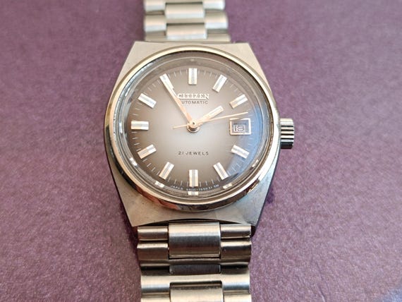 1980 Citizen 21 Jewels Automatic Watch, Mechanical Watch
